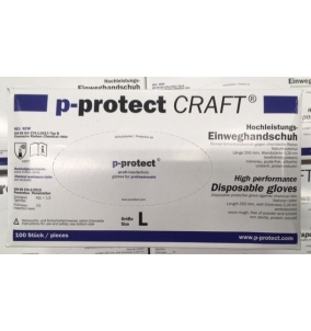Rukavice latex P-Protect CRAFT-L